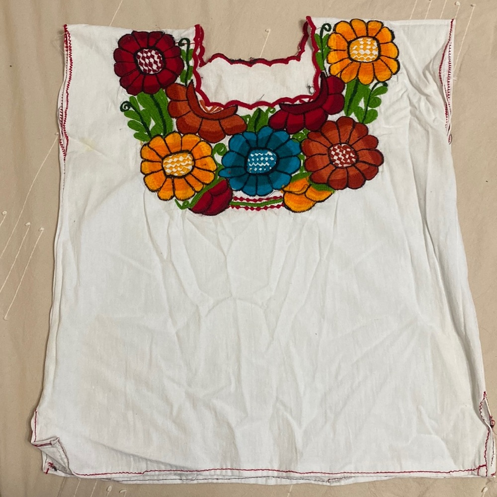Embroidered Authentic Mexican Shirt